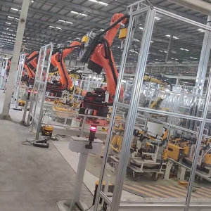 前纵梁工作站夹具